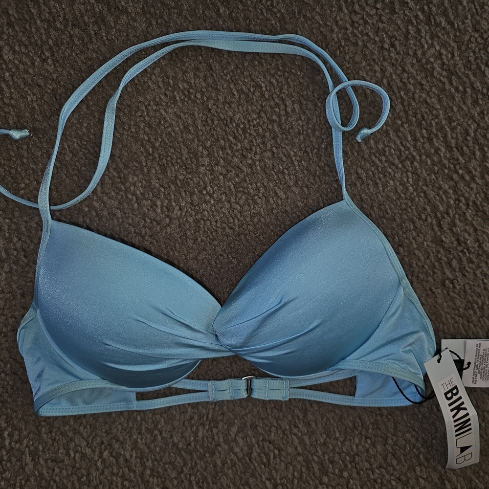The Bikini Lab Sky Blue Swim Bra